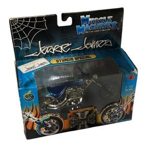 West Coast Choppers Jesse James Sturgis Special 1:18‎ JJ03-18-21 Motorcycle Blue